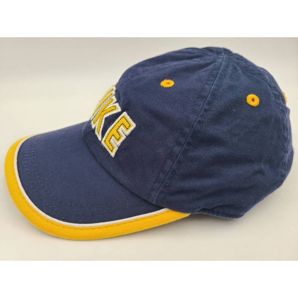 Child Nike Spellout Adjustable Hat Cap Baseball Golf Kid Boy Girl Blue Yellow - Picture 5 of 12